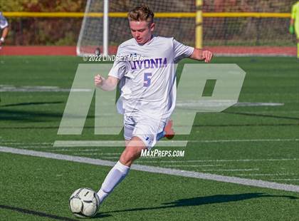 Thumbnail 2 in Livonia vs Hornell (NYSPHSAA Section V Class B1 Final) photogallery.