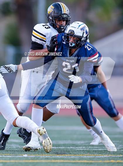 Thumbnail 3 in Trinity Classical Academy vs Bosco tech photogallery.