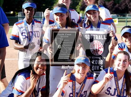 Thumbnail 1 in Del Norte vs St. Joseph Notre Dame (CIF NCS D4 Final) photogallery.