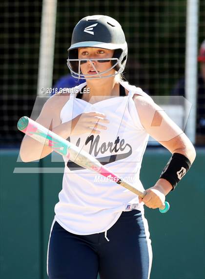 Thumbnail 2 in Del Norte vs St. Joseph Notre Dame (CIF NCS D4 Final) photogallery.