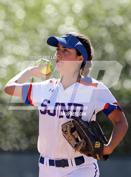 Thumbnail 1 in Del Norte vs St. Joseph Notre Dame (CIF NCS D4 Final) photogallery.