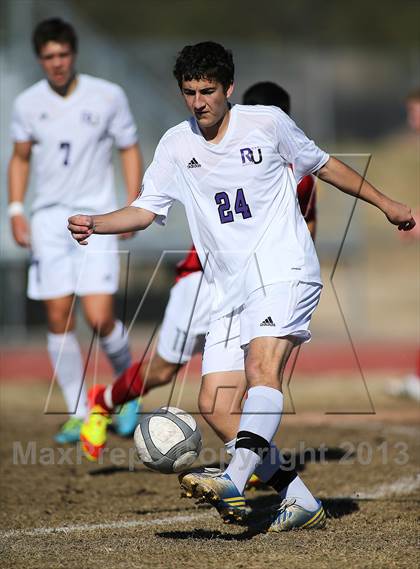 Thumbnail 2 in Rincon vs. Sahuaro (Chris Maier Soccer Tournament) photogallery.