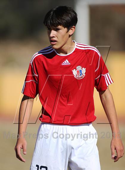 Thumbnail 3 in Rincon vs. Sahuaro (Chris Maier Soccer Tournament) photogallery.