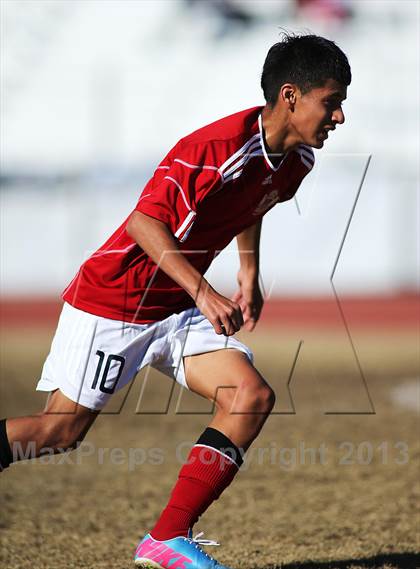 Thumbnail 2 in Rincon vs. Sahuaro (Chris Maier Soccer Tournament) photogallery.