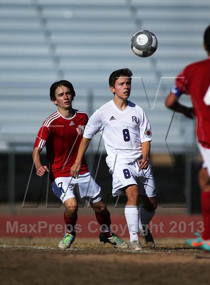 Thumbnail 3 in Rincon vs. Sahuaro (Chris Maier Soccer Tournament) photogallery.