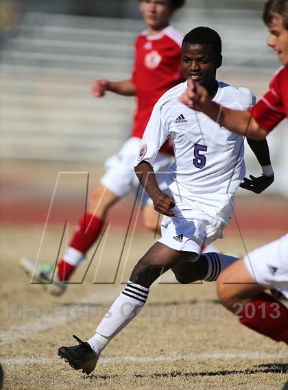 Thumbnail 3 in Rincon vs. Sahuaro (Chris Maier Soccer Tournament) photogallery.