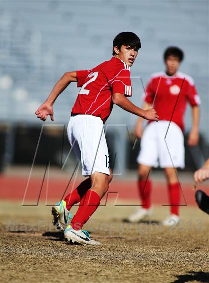 Thumbnail 2 in Rincon vs. Sahuaro (Chris Maier Soccer Tournament) photogallery.
