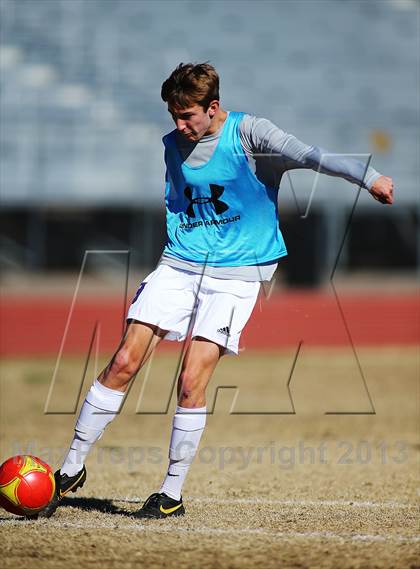 Thumbnail 3 in Rincon vs. Sahuaro (Chris Maier Soccer Tournament) photogallery.
