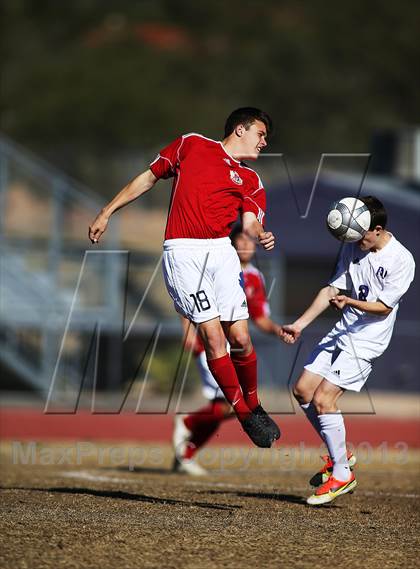 Thumbnail 2 in Rincon vs. Sahuaro (Chris Maier Soccer Tournament) photogallery.