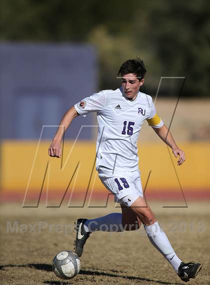 Thumbnail 3 in Rincon vs. Sahuaro (Chris Maier Soccer Tournament) photogallery.