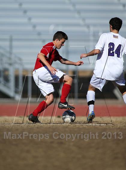 Thumbnail 2 in Rincon vs. Sahuaro (Chris Maier Soccer Tournament) photogallery.