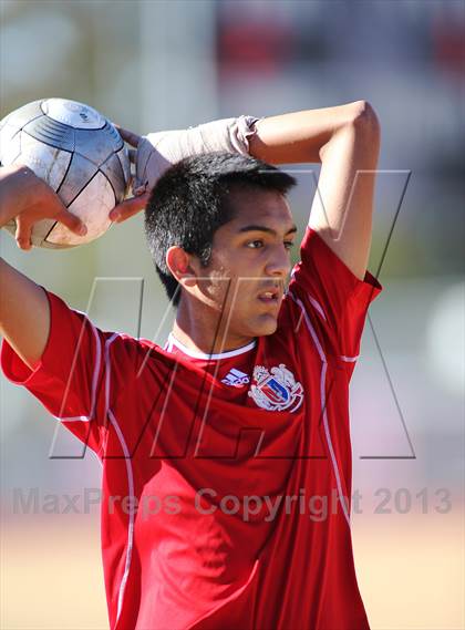 Thumbnail 1 in Rincon vs. Sahuaro (Chris Maier Soccer Tournament) photogallery.