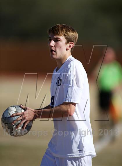 Thumbnail 3 in Rincon vs. Sahuaro (Chris Maier Soccer Tournament) photogallery.