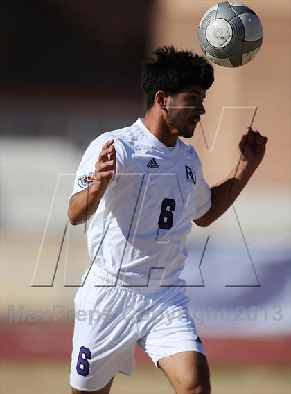 Thumbnail 1 in Rincon vs. Sahuaro (Chris Maier Soccer Tournament) photogallery.