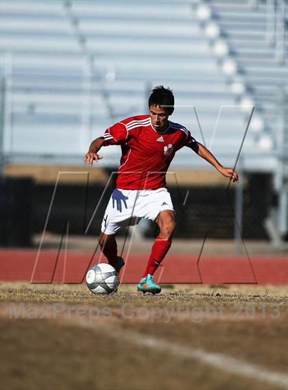 Thumbnail 2 in Rincon vs. Sahuaro (Chris Maier Soccer Tournament) photogallery.