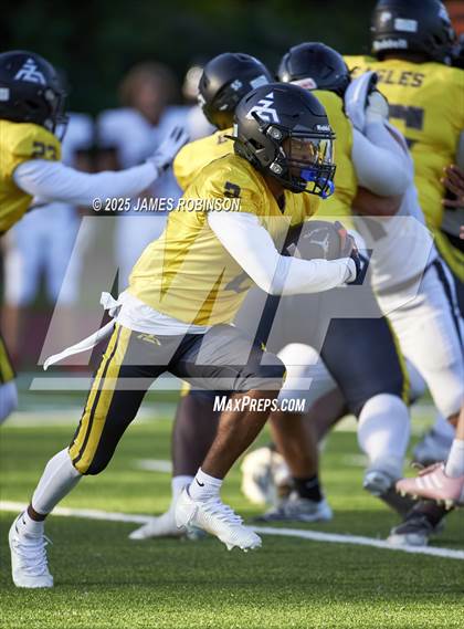 Thumbnail 3 in New Smyrna Beach vs Zarepath Academy (NFEI Spring Tournament) photogallery.