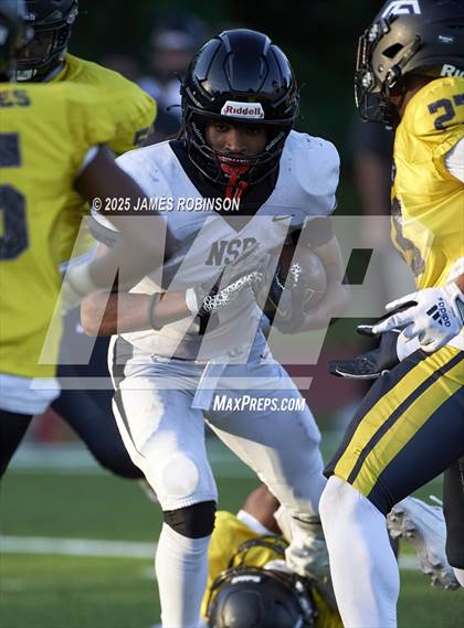 Thumbnail 3 in New Smyrna Beach vs Zarepath Academy (NFEI Spring Tournament) photogallery.