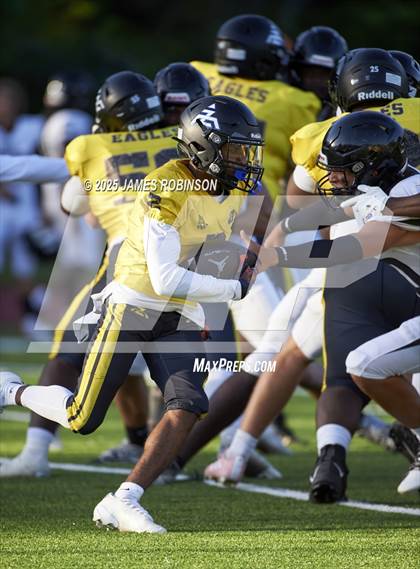 Thumbnail 3 in New Smyrna Beach vs Zarepath Academy (NFEI Spring Tournament) photogallery.