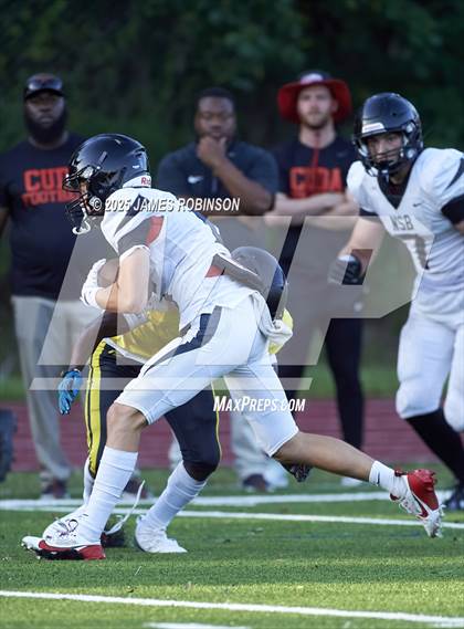Thumbnail 2 in New Smyrna Beach vs Zarepath Academy (NFEI Spring Tournament) photogallery.