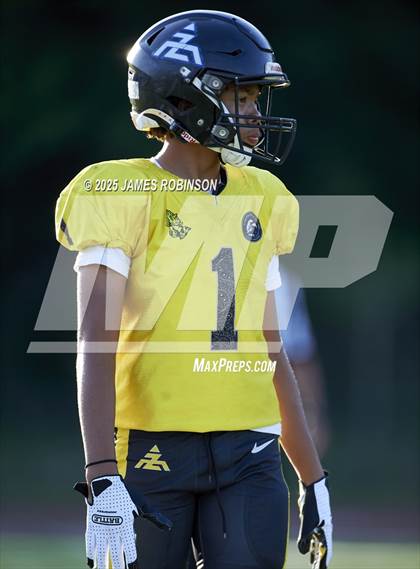 Thumbnail 2 in New Smyrna Beach vs Zarepath Academy (NFEI Spring Tournament) photogallery.