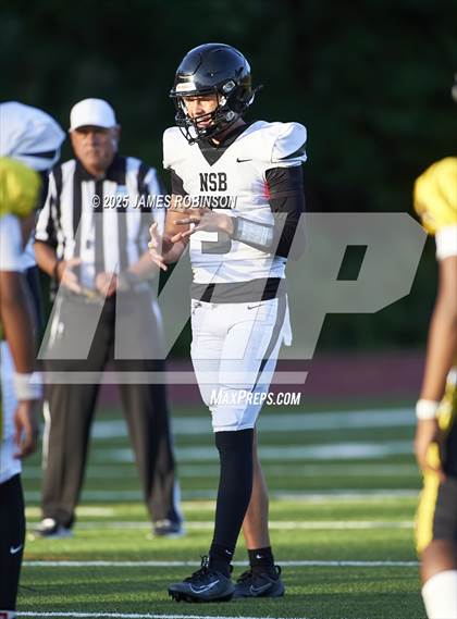 Thumbnail 2 in New Smyrna Beach vs Zarepath Academy (NFEI Spring Tournament) photogallery.