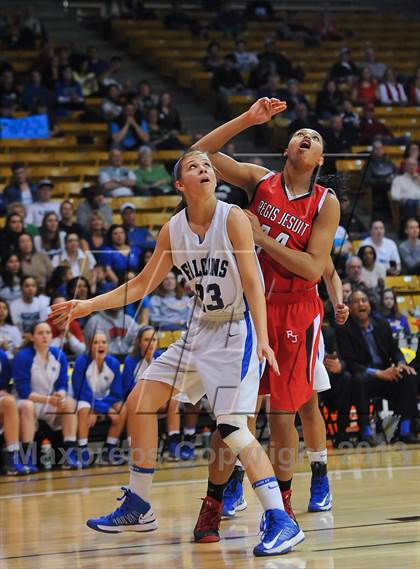 Thumbnail 1 in Regis Jesuit vs. Highlands Ranch (CHSAA 5A Final) photogallery.