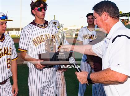 Thumbnail 2 in Nogales vs Verrado (AIA 5A State Final Awards) photogallery.