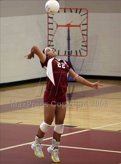 Thumbnail 2 in Deer Park vs. Amarillo (Nike Volleyball Classic) photogallery.