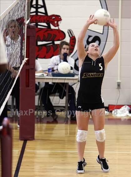 Thumbnail 2 in Deer Park vs. Amarillo (Nike Volleyball Classic) photogallery.