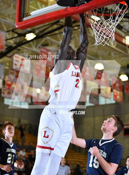 Thumbnail 2 in Orange Lutheran vs. Dos Pueblos (Nike Extravaganza) photogallery.