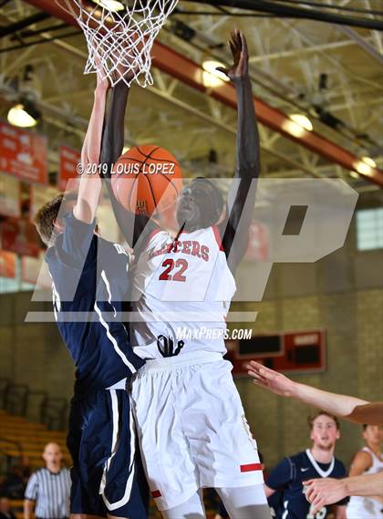 Thumbnail 1 in Orange Lutheran vs. Dos Pueblos (Nike Extravaganza) photogallery.