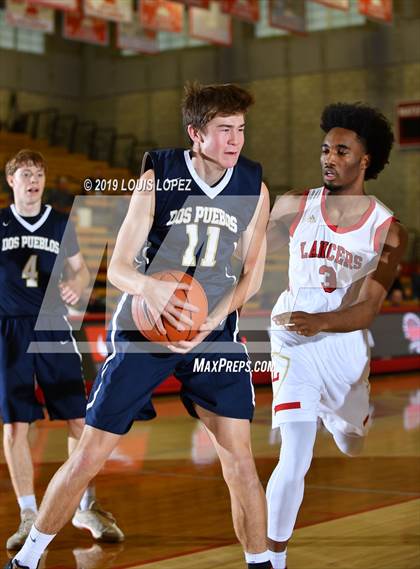 Thumbnail 2 in Orange Lutheran vs. Dos Pueblos (Nike Extravaganza) photogallery.