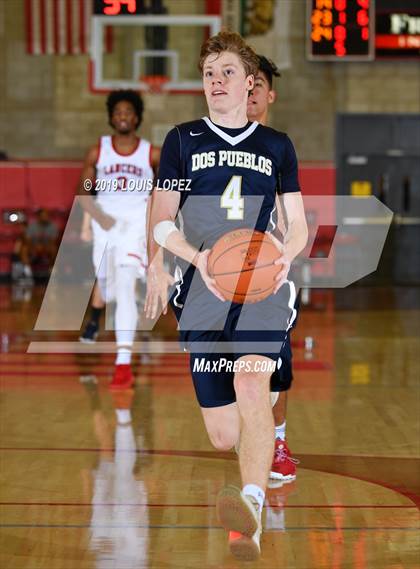 Thumbnail 3 in Orange Lutheran vs. Dos Pueblos (Nike Extravaganza) photogallery.