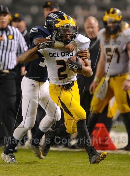 Thumbnail 2 in Del Oro vs. Bakersfield (CIF State D1 Final) photogallery.