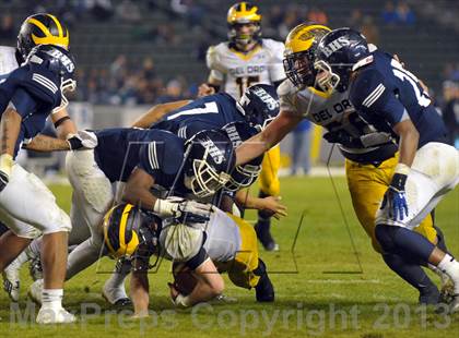 Thumbnail 1 in Del Oro vs. Bakersfield (CIF State D1 Final) photogallery.