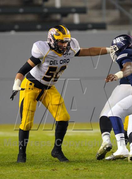 Thumbnail 2 in Del Oro vs. Bakersfield (CIF State D1 Final) photogallery.
