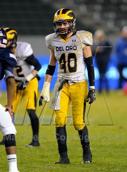 Thumbnail 1 in Del Oro vs. Bakersfield (CIF State D1 Final) photogallery.