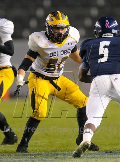 Thumbnail 2 in Del Oro vs. Bakersfield (CIF State D1 Final) photogallery.