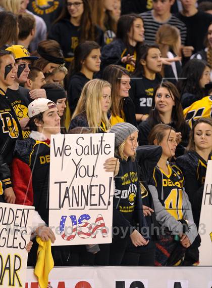Thumbnail 3 in Del Oro vs. Bakersfield (CIF State D1 Final) photogallery.