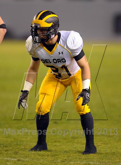 Thumbnail 3 in Del Oro vs. Bakersfield (CIF State D1 Final) photogallery.