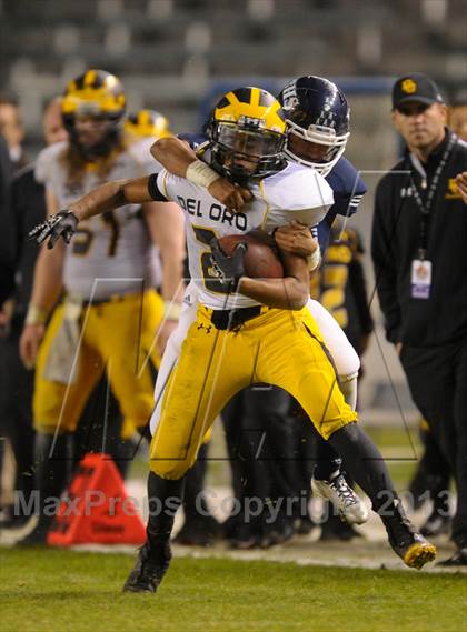 Thumbnail 1 in Del Oro vs. Bakersfield (CIF State D1 Final) photogallery.