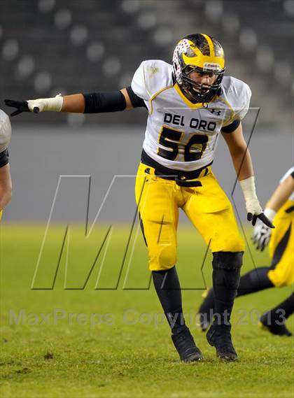 Thumbnail 3 in Del Oro vs. Bakersfield (CIF State D1 Final) photogallery.