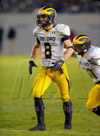 Thumbnail 1 in Del Oro vs. Bakersfield (CIF State D1 Final) photogallery.