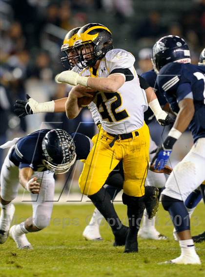 Thumbnail 1 in Del Oro vs. Bakersfield (CIF State D1 Final) photogallery.