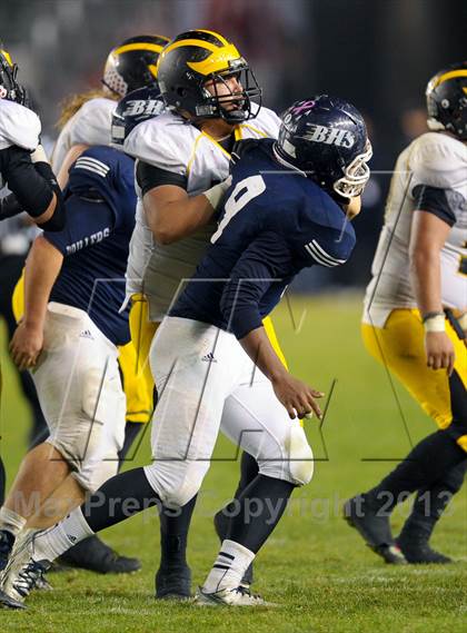 Thumbnail 2 in Del Oro vs. Bakersfield (CIF State D1 Final) photogallery.