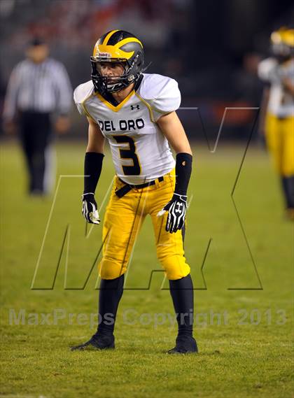 Thumbnail 1 in Del Oro vs. Bakersfield (CIF State D1 Final) photogallery.