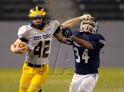 Thumbnail 3 in Del Oro vs. Bakersfield (CIF State D1 Final) photogallery.