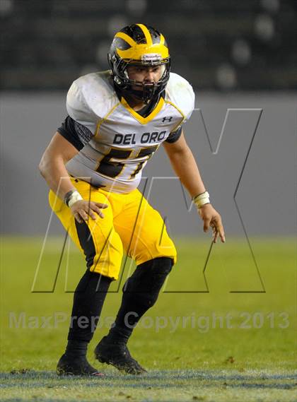 Thumbnail 1 in Del Oro vs. Bakersfield (CIF State D1 Final) photogallery.