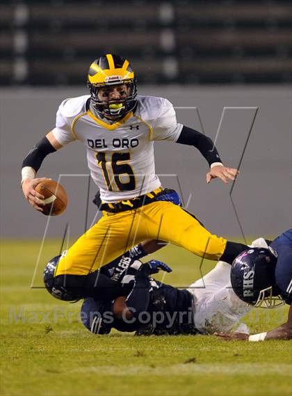 Thumbnail 3 in Del Oro vs. Bakersfield (CIF State D1 Final) photogallery.
