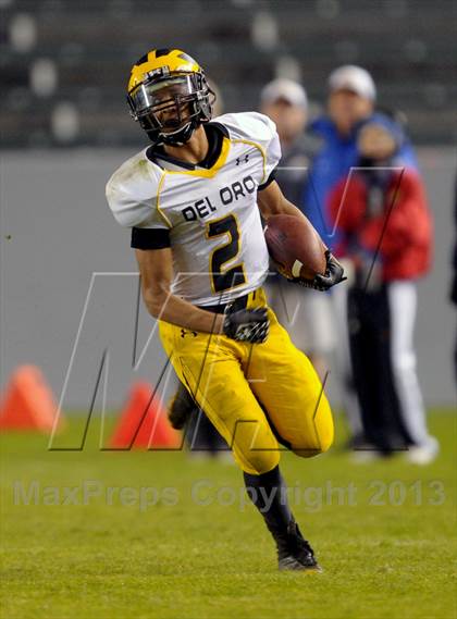 Thumbnail 1 in Del Oro vs. Bakersfield (CIF State D1 Final) photogallery.